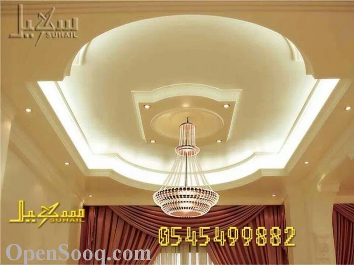 استراحات قرميد غرف تراثيه ديكورات جبس دهانات